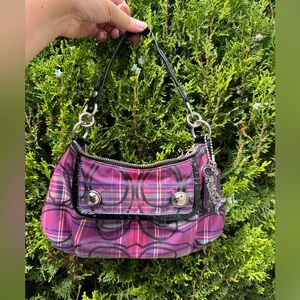 Coach 14366 Plaid Multi Color